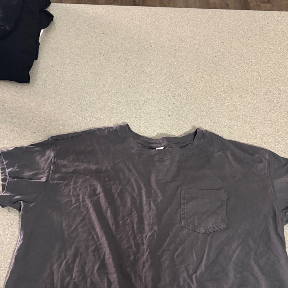 Classic Gray T-Shirt Dress